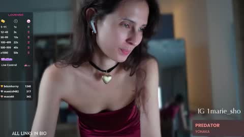 Marie online show from 09.17.25