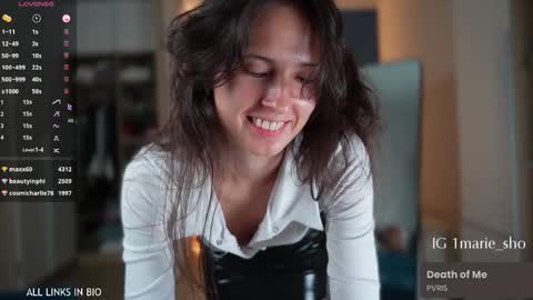 Marie online show from 10.20.25