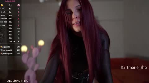 Marie online show from 01.17.26