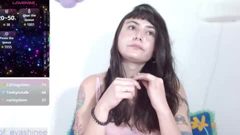 Snapshot of 333w4zh1n3 chatting on 02.07.26 Eva online show from 02.07.26