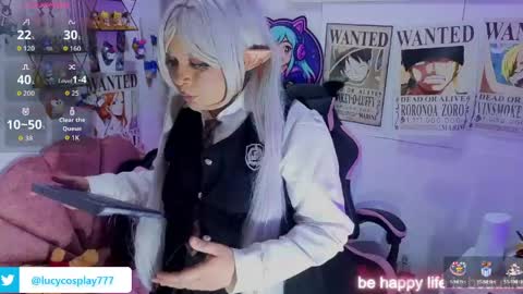 Lucycosplay777 online show from 05.26.26