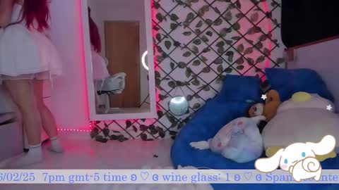 Snapshot of _heavenly_blue_ chatting on 02.16.25 Bluey online show from 02.16.25