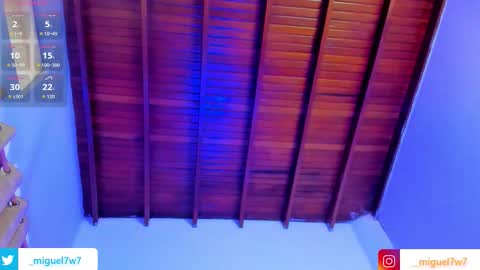 Snapshot of _miguel7w7 chatting on 11.18.25 miguel tomorrow from 200 pm Colombia to 1000 pm online show from 11.18.25