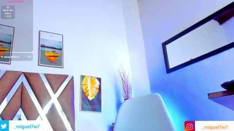 Snapshot of _miguel7w7 chatting on 12.18.25 miguel tomorrow from 200 pm Colombia to 1000 pm online show from 12.18.25