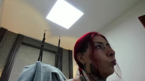 Snapshot of _selene_red chatting on 04.26.26 Selene online show from 04.26.26