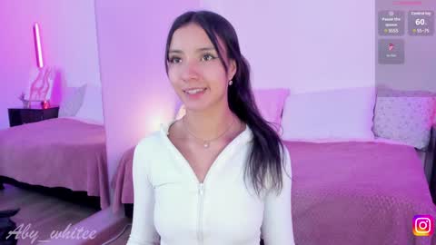 Snapshot of aby_whitee chatting on 02.02.25 Aby online show from 02.02.25