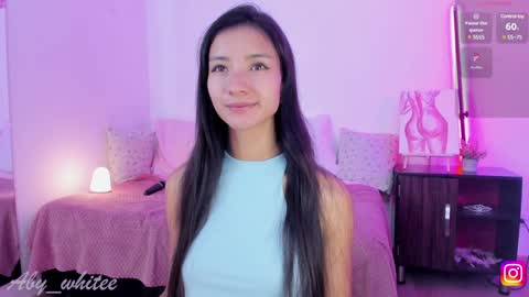 Snapshot of aby_whitee chatting on 02.03.25 Aby online show from 02.03.25