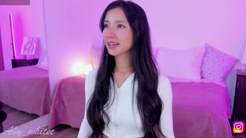 Snapshot of aby_whitee chatting on 02.07.25 Aby online show from 02.07.25