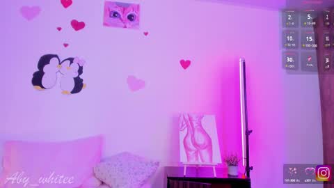 Snapshot of aby_whitee chatting on 03.11.25 Aby online show from 03.11.25
