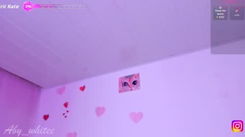 Snapshot of aby_whitee chatting on 10.03.25 Aby online show from 10.03.25