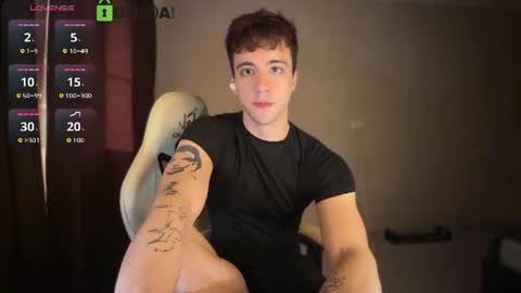 Snapshot of adampolerno chatting on 07.01.26 Hi Im Adam Glad to see u here 3 And its my first day online show from 07.01.26