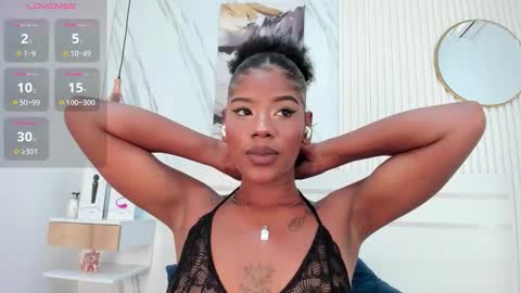 Snapshot of afro_luna chatting on 11.16.25 Afro Luna online show from 11.16.25