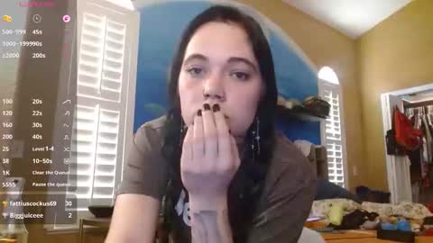 Snapshot of ahungkittykat chatting on 04.17.26 Kat online show from 04.17.26