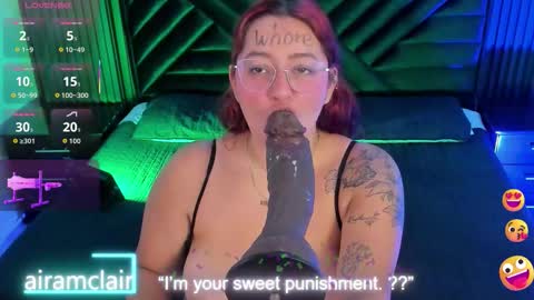 Airam Clair online show from 11.11.25