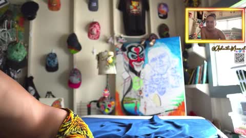 Snapshot of aishathemermaid chatting on 12.08.24 Aisha the Mermaid online show from 12.08.24