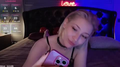 Snapshot of alexa_novak chatting on 02.15.25 Alexa online show from 02.15.25