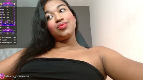 Snapshot of alexa_priincess chatting on 01.01.25 online show from 01.01.25