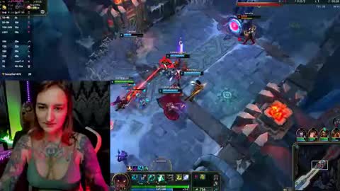 Snapshot of alexracc00n chatting on 11.10.25 Alex online show from 11.10.25