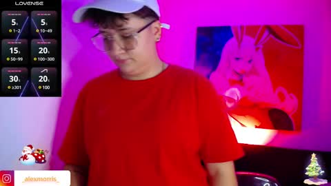 Snapshot of alexxxmorris chatting on 12.14.24 ALEXXX MORRIS online show from 12.14.24