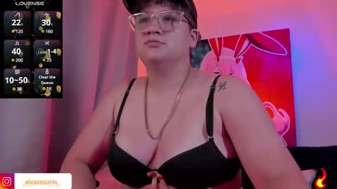 Snapshot of alexxxmorris chatting on 02.27.25 ALEXXX MORRIS online show from 02.27.25