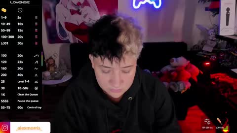 Snapshot of alexxxmorris chatting on 11.05.25 ALEXXX MORRIS online show from 11.05.25