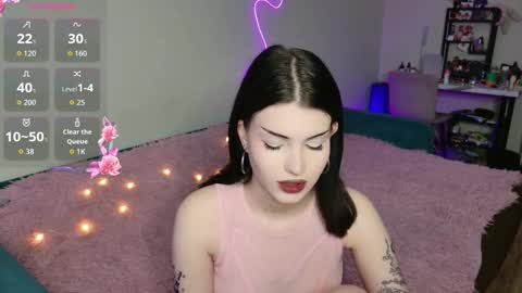 Snapshot of alice118james chatting on 12.14.25 alice and james online show from 12.14.25