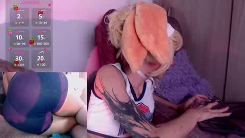 Snapshot of alicedang3r chatting on 03.07.25 Alice  online show from 03.07.25