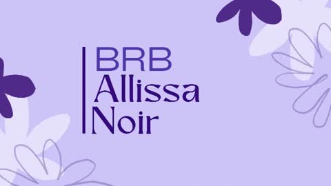Snapshot of allissa_noir chatting on 06.27.26 Allissa online show from 06.27.26