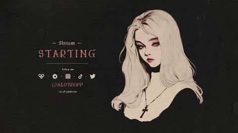 Snapshot of allotropp chatting on 12.27.24 ALOTROPP NOT BABY online show from 12.27.24