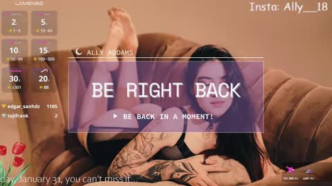 Ally  online show from 01.25.25