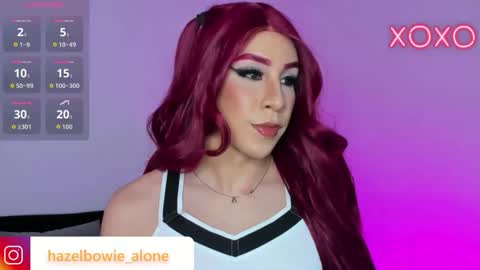 Hazel Bowie online show from 10.31.25