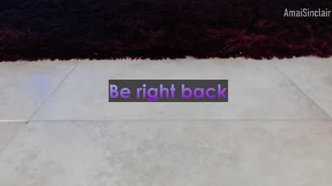 Amai  Sinclair  online show from 09.14.25