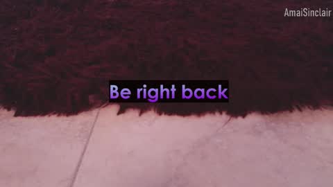 Amai  Sinclair  online show from 11.03.25