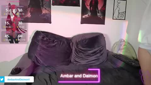 AMBAR AND DAIMON online show from 09.09.25