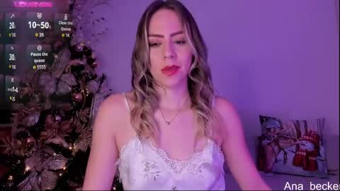 Snapshot of ana_becker1 chatting on 12.03.24 Ana online show from 12.03.24