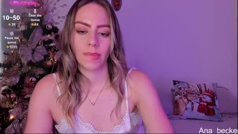 Snapshot of ana_becker1 chatting on 12.03.24 Ana online show from 12.03.24