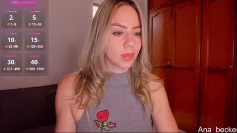 Snapshot of ana_becker1 chatting on 01.28.25 Ana online show from 01.28.25