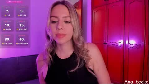 Snapshot of ana_becker1 chatting on 01.29.25 Ana online show from 01.29.25