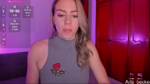 Snapshot of ana_becker1 chatting on 02.08.25 Ana online show from 02.08.25