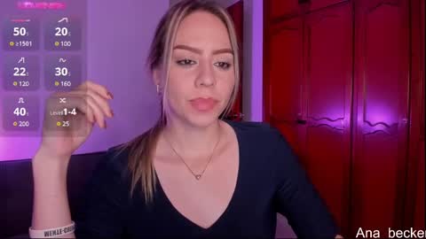 Snapshot of ana_becker1 chatting on 02.18.25 Ana online show from 02.18.25