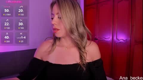 Snapshot of ana_becker1 chatting on 02.24.25 Ana online show from 02.24.25