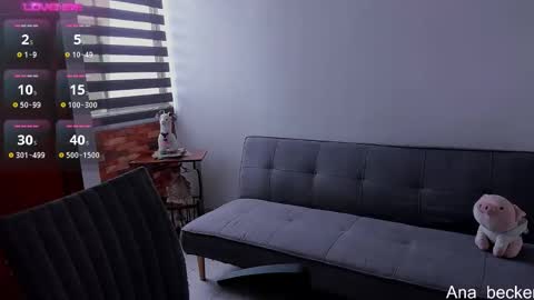 Snapshot of ana_becker1 chatting on 10.12.25 Ana online show from 10.12.25