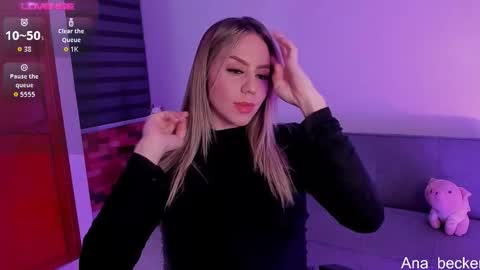 Snapshot of ana_becker1 chatting on 10.24.25 Ana online show from 10.24.25