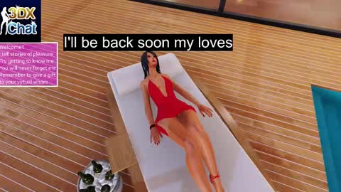 Snapshot of anax3dreams chatting on 02.10.25 AnaX3Dreams online show from 02.10.25