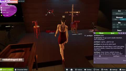 Snapshot of anax3dreams chatting on 02.20.25 AnaX3Dreams online show from 02.20.25