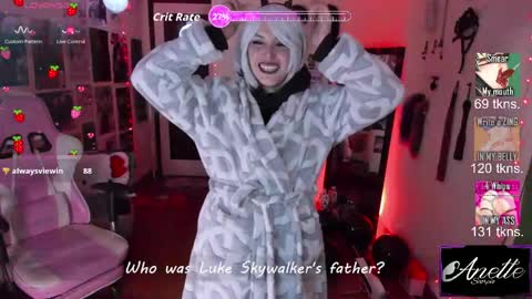 Anette Scorpio online show from 04.24.26