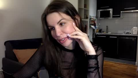 Snapshot of angeladarkk chatting on 02.23.25 Angela online show from 02.23.25