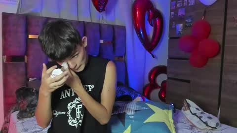 Angelo I work from home this is my room  online show from 02.20.25