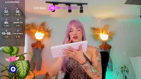 Snapshot of angelpeach_ chatting on 03.06.25 Angel online show from 03.06.25