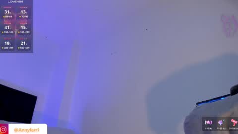 Snapshot of anny_ferrer1 chatting on 06.08.26 Hello Open Pvt Moans from lovense Tell me Fav 14 34 69 Especial level 34 online show from 06.08.26